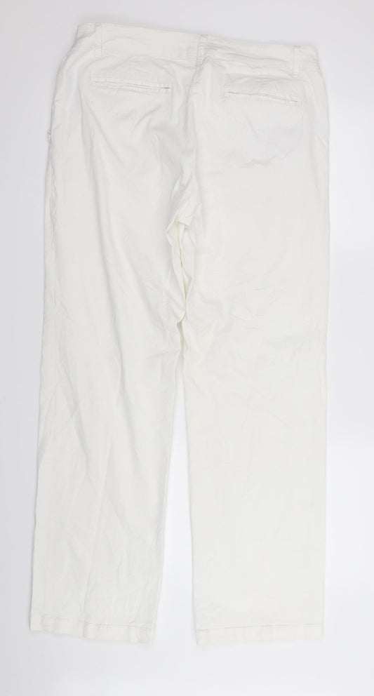 anotherwomen Womens White Skinny Jeans Size 44 in L30 in