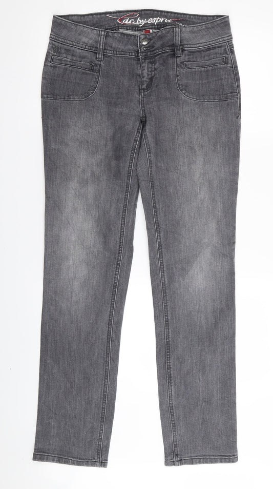 FIVE Mens Grey Straight Jeans Size 30 in L32 in