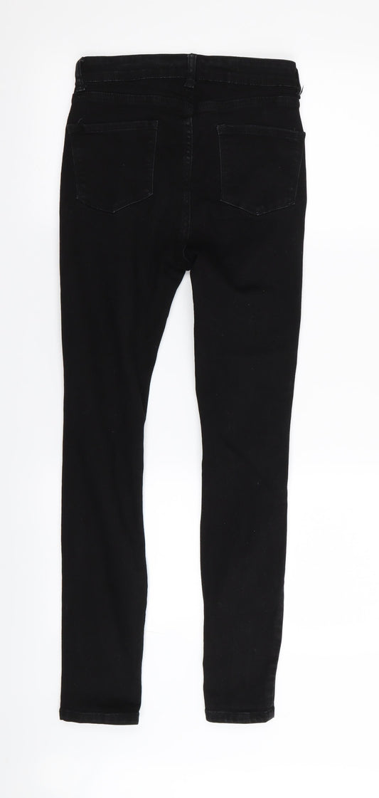 SheIn Womens Black Skinny Jeans Size XS L27 in - RIPPED JEANS