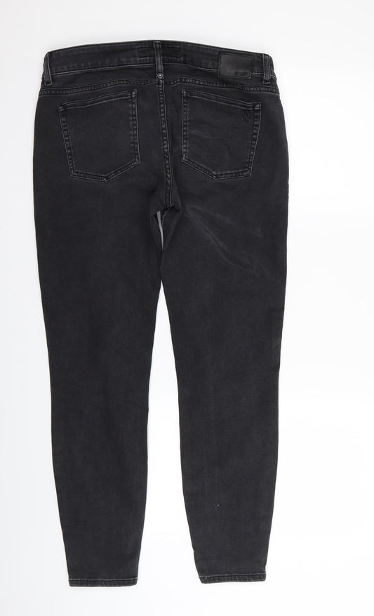 dryxorn for beautiful people Womens Black Skinny Jeans Size 32 in L29 in