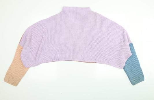PLT Womens Multicoloured Pullover Jumper Size 10