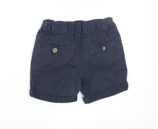 Matalan Boys Blue Cropped Trousers Size 3-6 Months