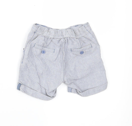 Matalan Boys Blue Cropped Trousers Size 6-9 Months