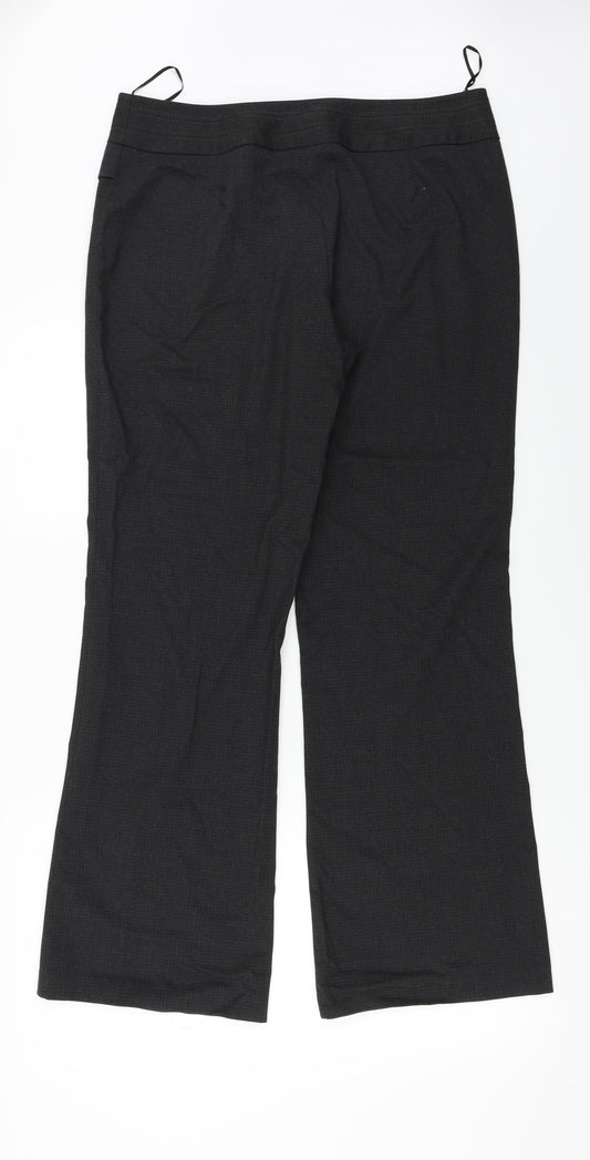 NEXT Womens Grey Trousers Size 14 L27 in
