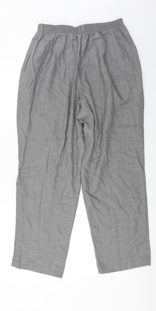 BonWorth Womens Grey Trousers Size 28 in L24 in