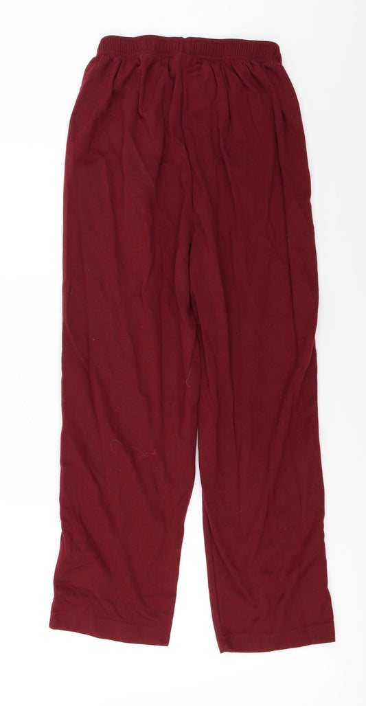 Amber Womens Red Trousers Size 24 in L23 in