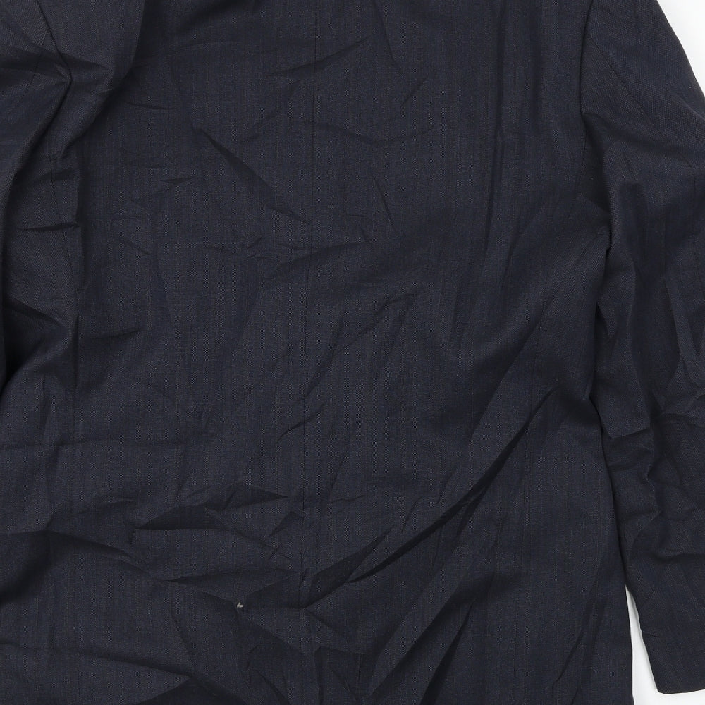 Marks and Spencer Mens Black Jacket Blazer Size 40