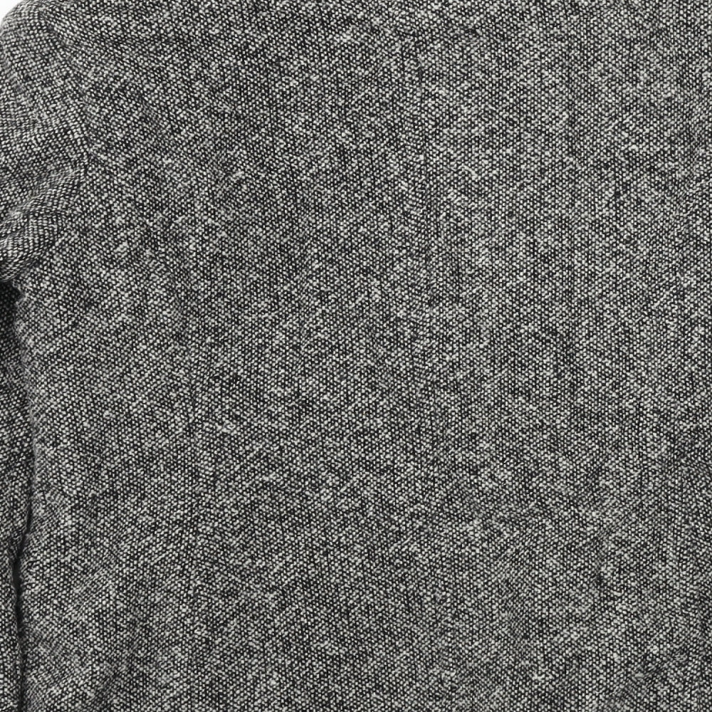 AMARANTO Womens Grey Jacket Coat Size 10