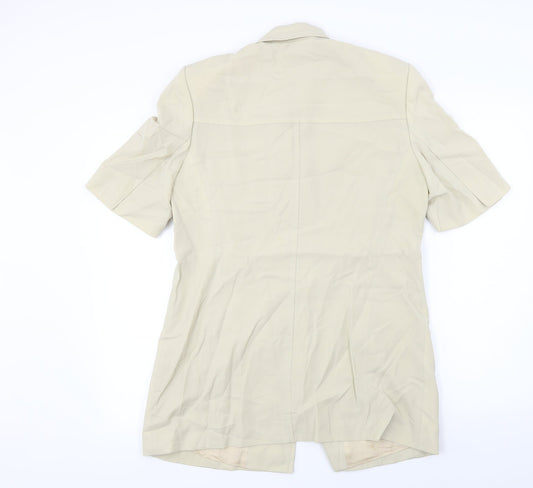 ara Womens Beige Jacket Coat Size 12
