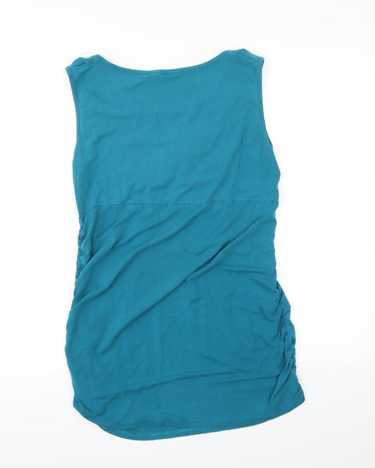 Purpless Womens Blue A-Line Size 2XL