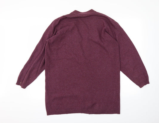 Dalkeith Womens Purple Cardigan Jumper Size 36