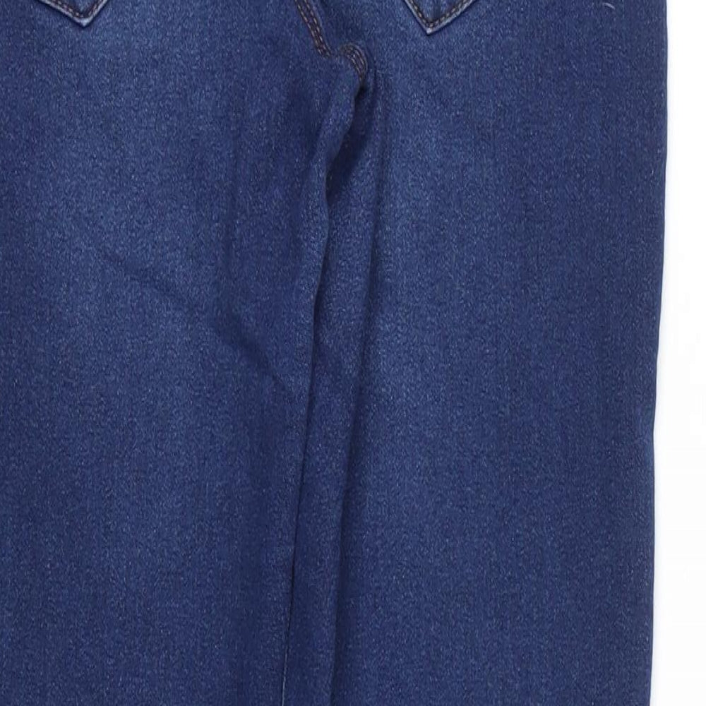 Denim & Co. Womens Blue Skinny Jeans Size 10 L27 in