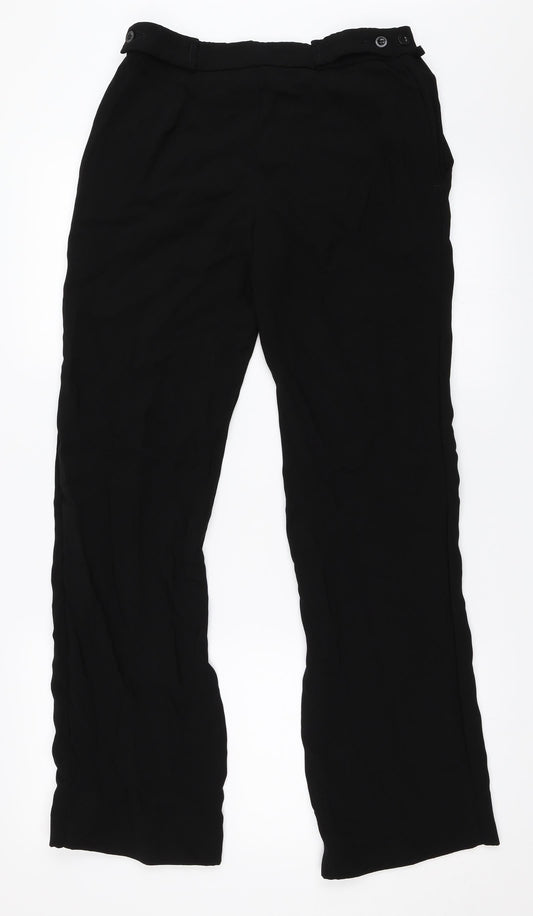 Booths Womens Black Trousers Size 8 L31 in
