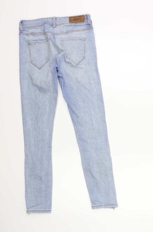 VERO MODA Womens Blue Denim Skinny Jeans Size 26 in L32 in