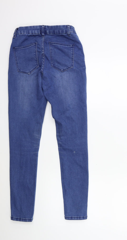 ASOS Womens Blue Denim Skinny Jeans Size 23 in L27 in