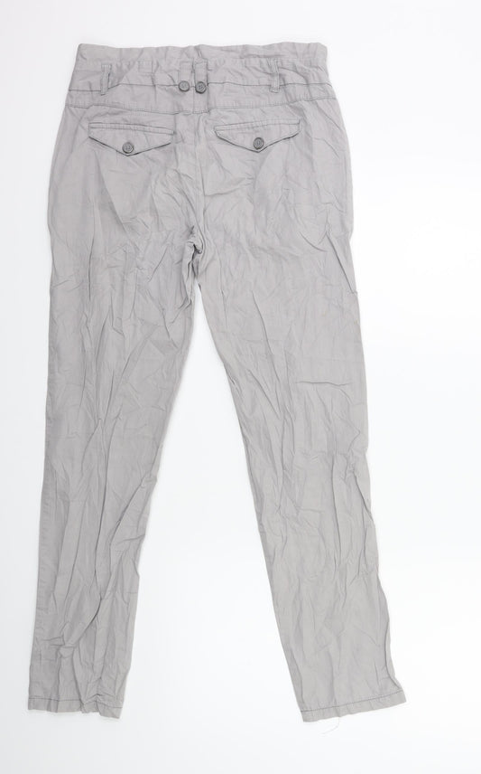 Sublevel Womens Grey Trousers Size XS L25 in