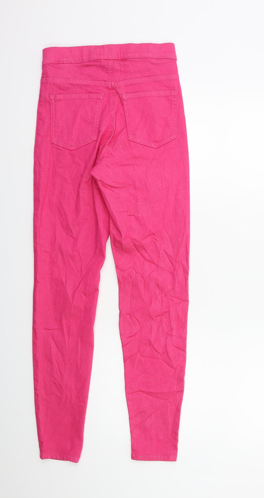 Marks and Spencer Womens Pink Denim Jegging Jeans Size 6 L28 in