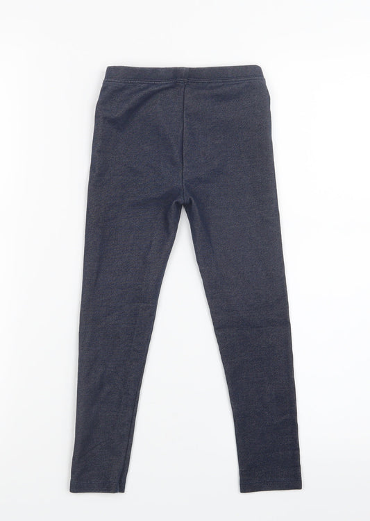 Gap Girls Blue Carrot Trousers Size 5 Years