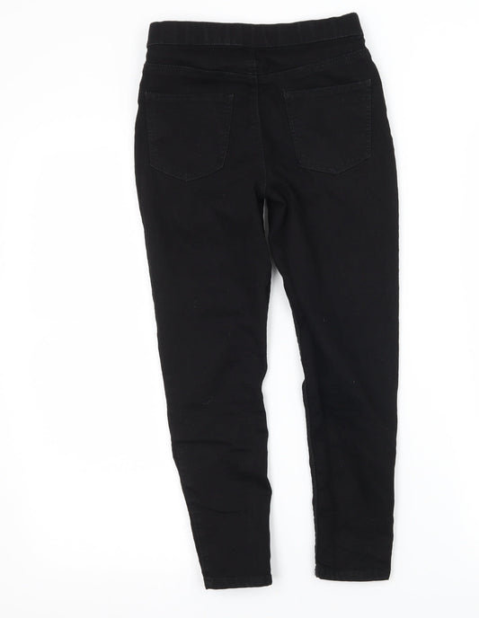 Matalan Girls Black Denim Jegging Jeans Size 9 Years