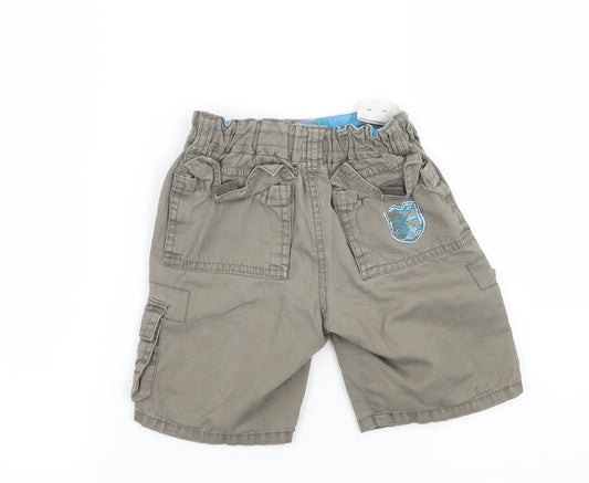 Pumpkin Patch Boys Grey Cargo Trousers Size 12-18 Months