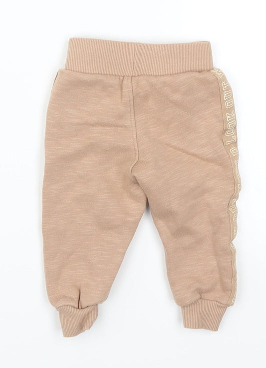 Primark Boys Beige Sweatpants Trousers Size 3-6 Months - Look Out World