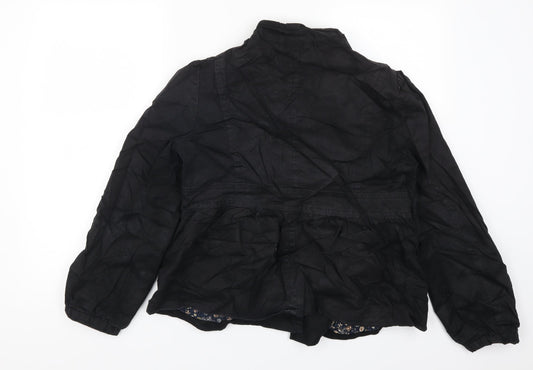 New Look Womens Black Jacket Size 14
