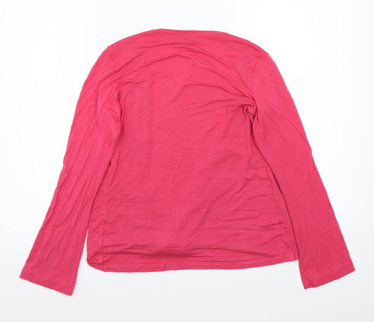 Loungerie Womens Pink Cardigan Jumper Size M