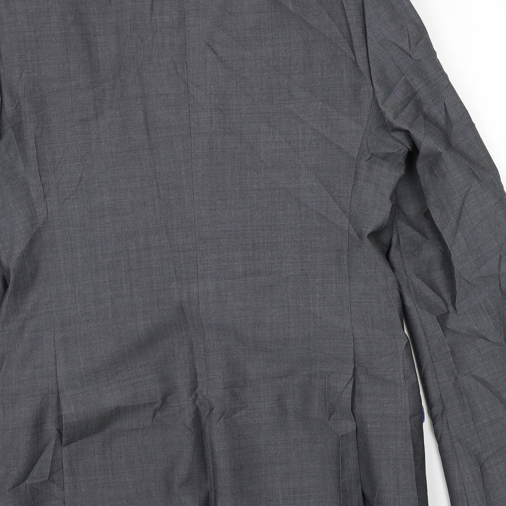 Marks and Spencer Mens Grey Jacket Suit Jacket Size 38