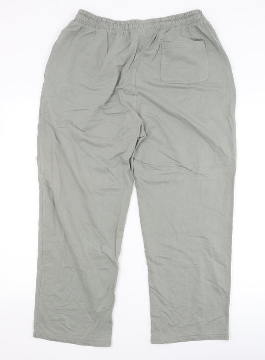 Cotton Traders Womens Grey Sweatpants Trousers Size L L25 in