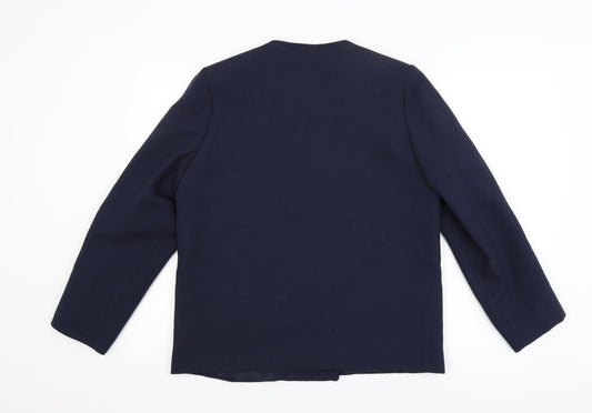 BHS Womens Blue Jacket Blazer Size 16