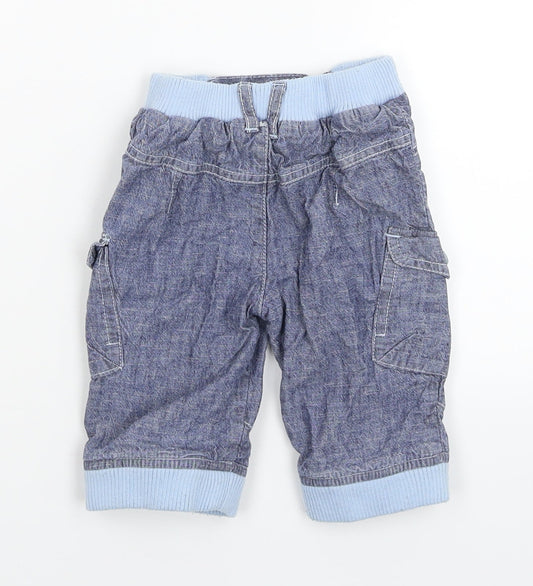 TU Baby Blue Denim Capri Jeans Size 3-6 Months