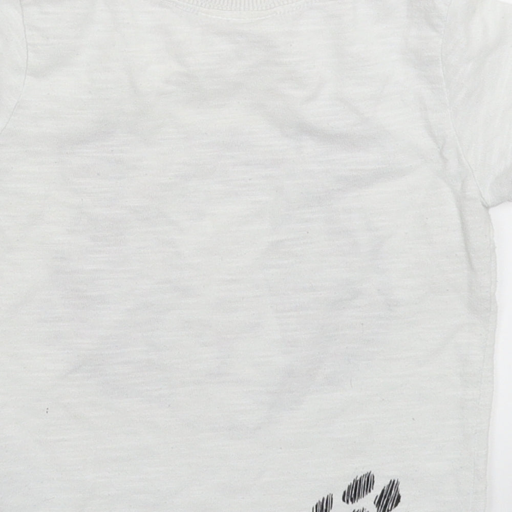 Rorie Whelan Boys White Basic T-Shirt Size 2-3 Years
