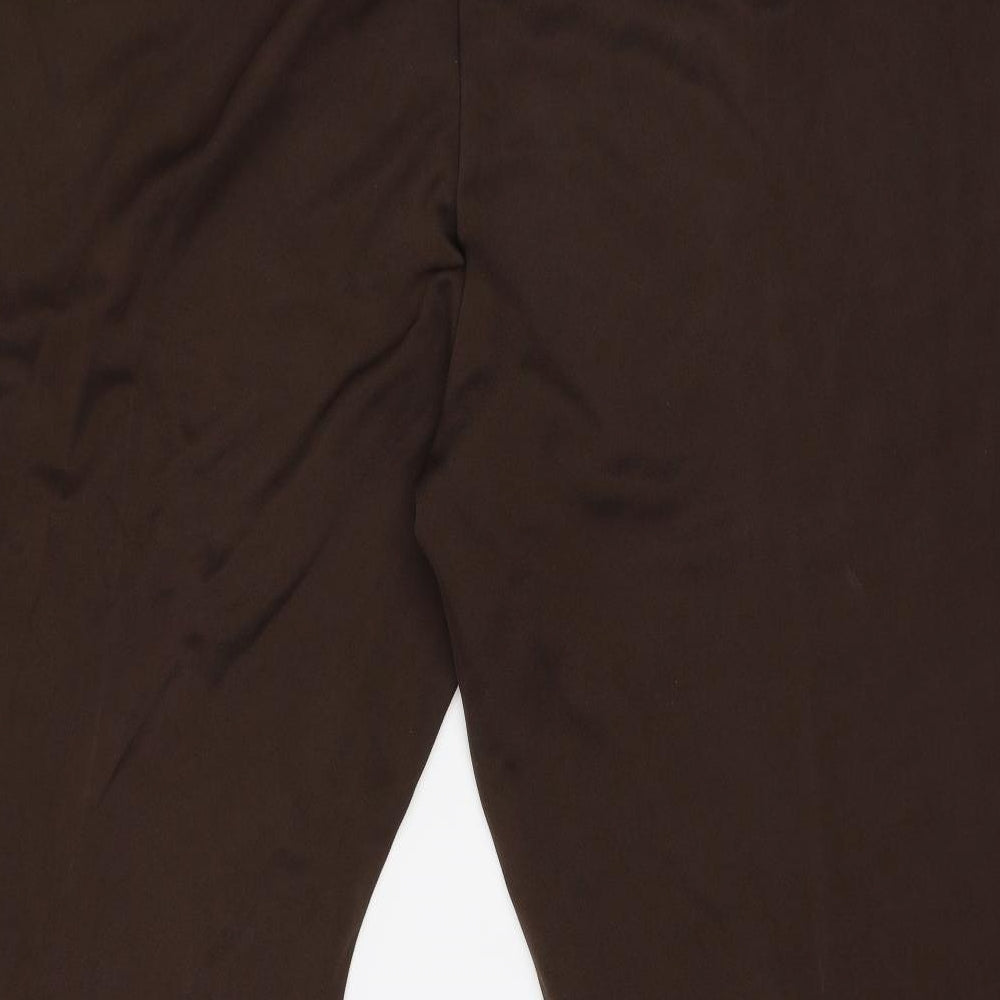 Wardrobe Womens Brown Trousers Size 32 L24 in