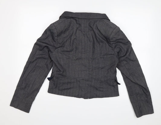 South Womens Grey Jacket Size 4