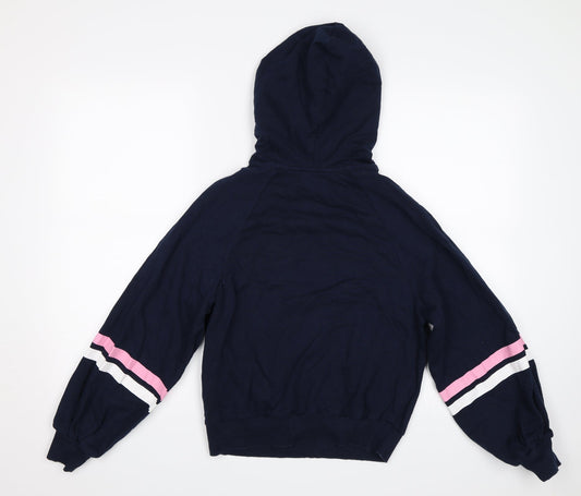 H&M Girls Blue Pullover Hoodie Size 10-11 Years - Dream it & do it