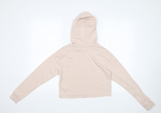 Divided Womens Pink Pullover Hoodie Size XS
