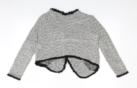 H&M Womens Grey Cardigan Jumper Size M