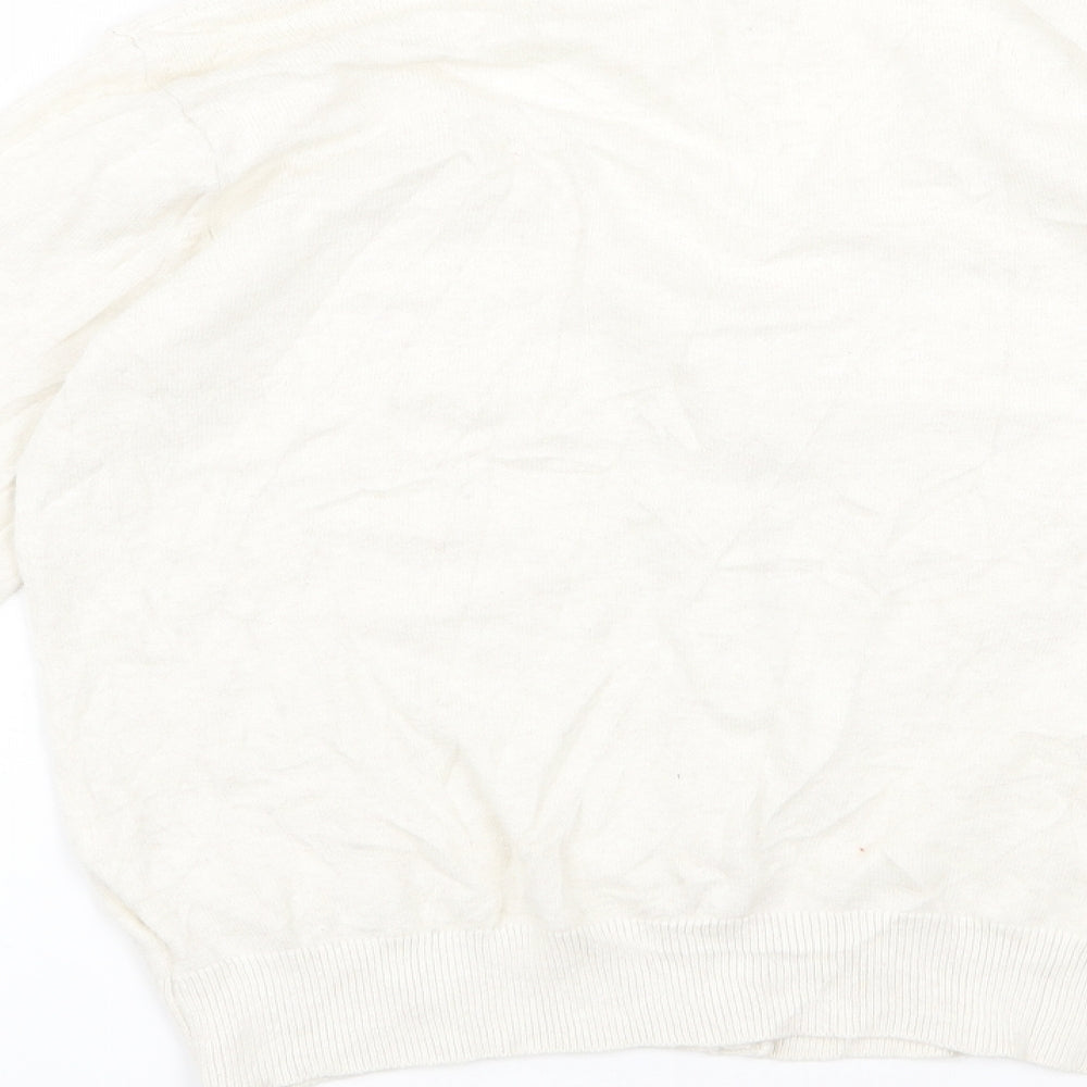 H&M Womens Beige Pullover Jumper Size S