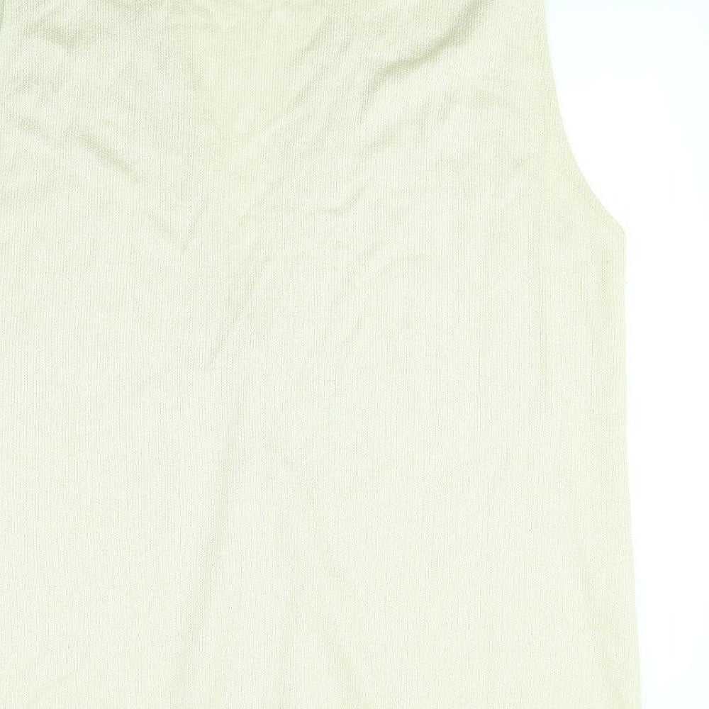 Noughts & Croxxes Womens Beige Gilet Jacket Size L