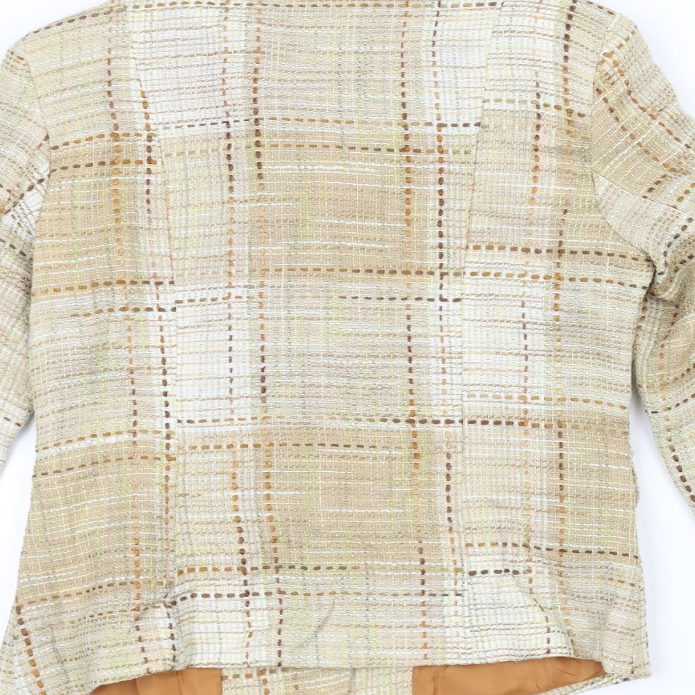 Atmosphere Womens Brown Jacket Size 10