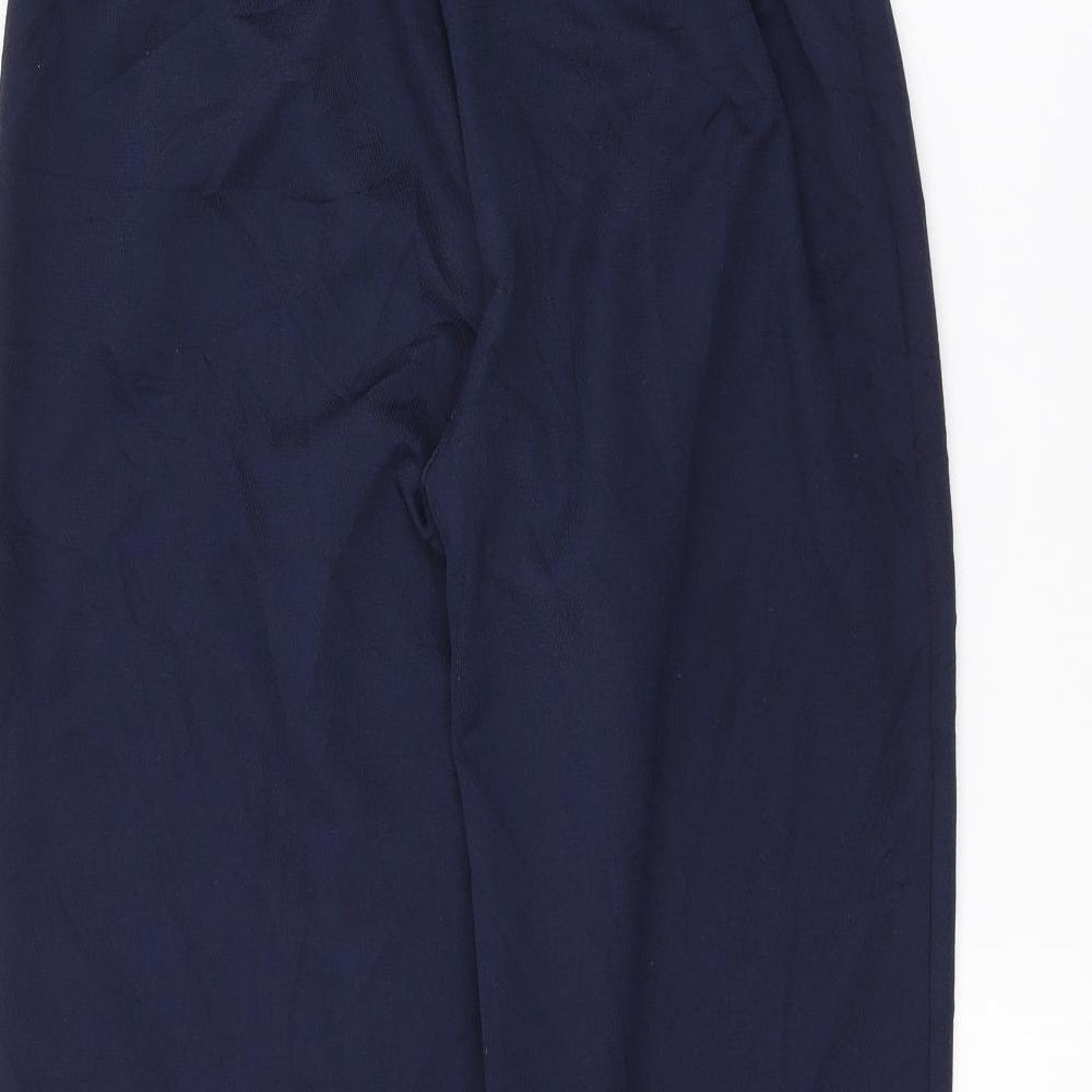 Preworn Womens Blue Sweatpants Trousers Size 14 L25 in