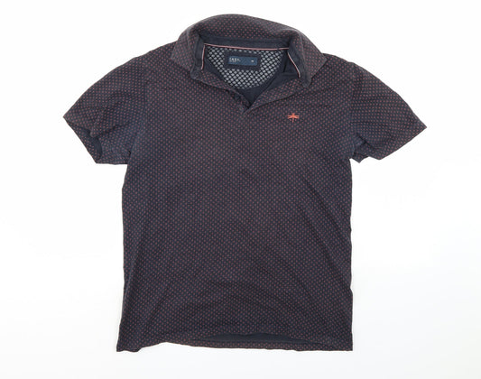 Easy Mens Blue Polo Size M