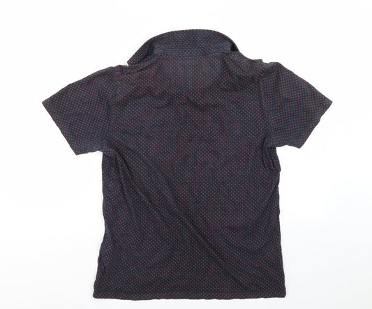 Easy Mens Blue Polo Size M
