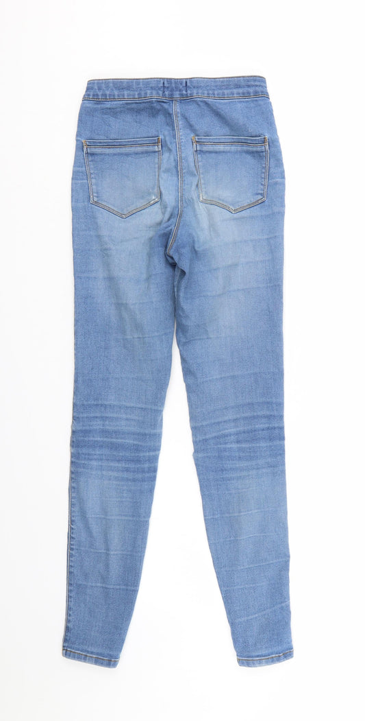 /Denim Womens Blue Denim Jegging Jeans Size 8 L28 in