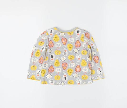 TU Girls Grey Basic T-Shirt Size 3-6 Months