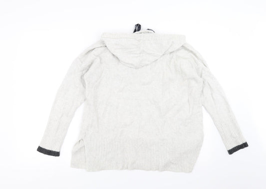 River Island Womens Grey Pullover Hoodie Size 8 - etre unique