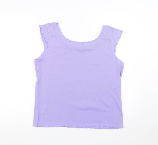 Bonmarché Womens Purple Basic Tank Size L