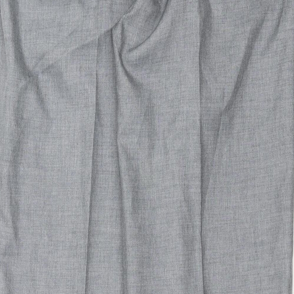 Preworn Womens Grey Trousers Size 36 in L30 in