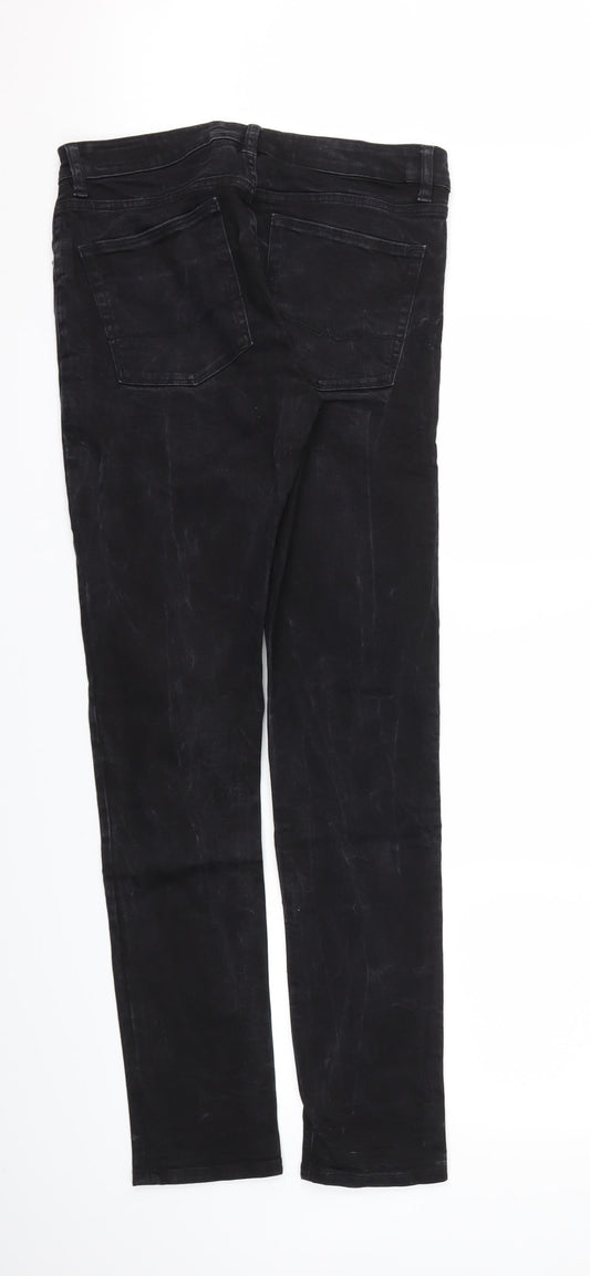 ASOS Womens Black Skinny Jeans Size 32 L32 in