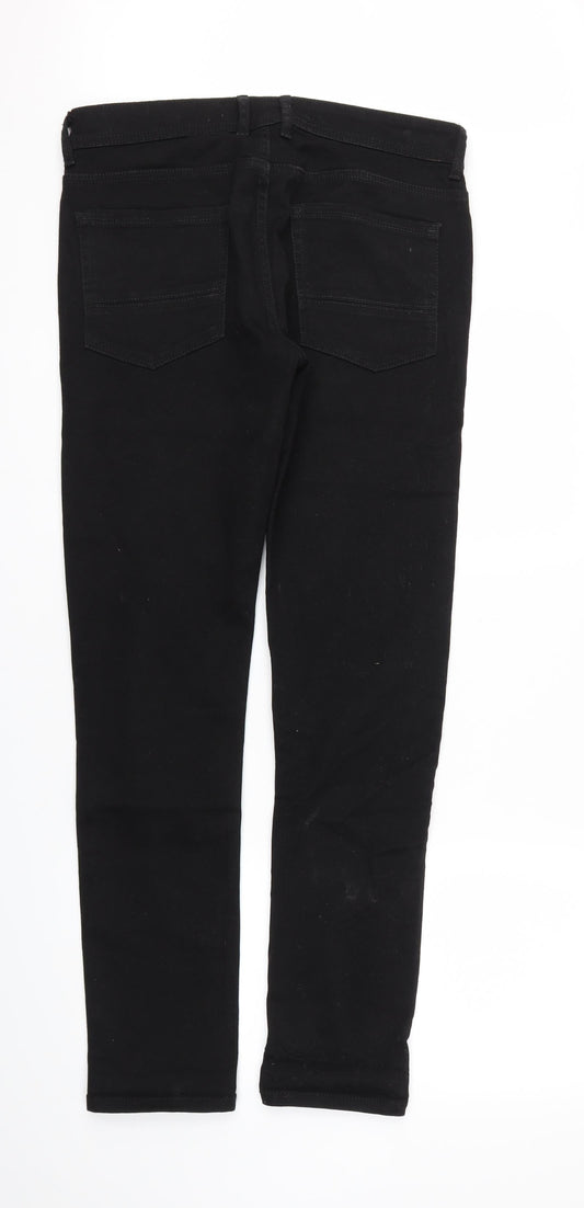 Burton Menswear Womens Black Skinny Jeans Size 10 L31 in